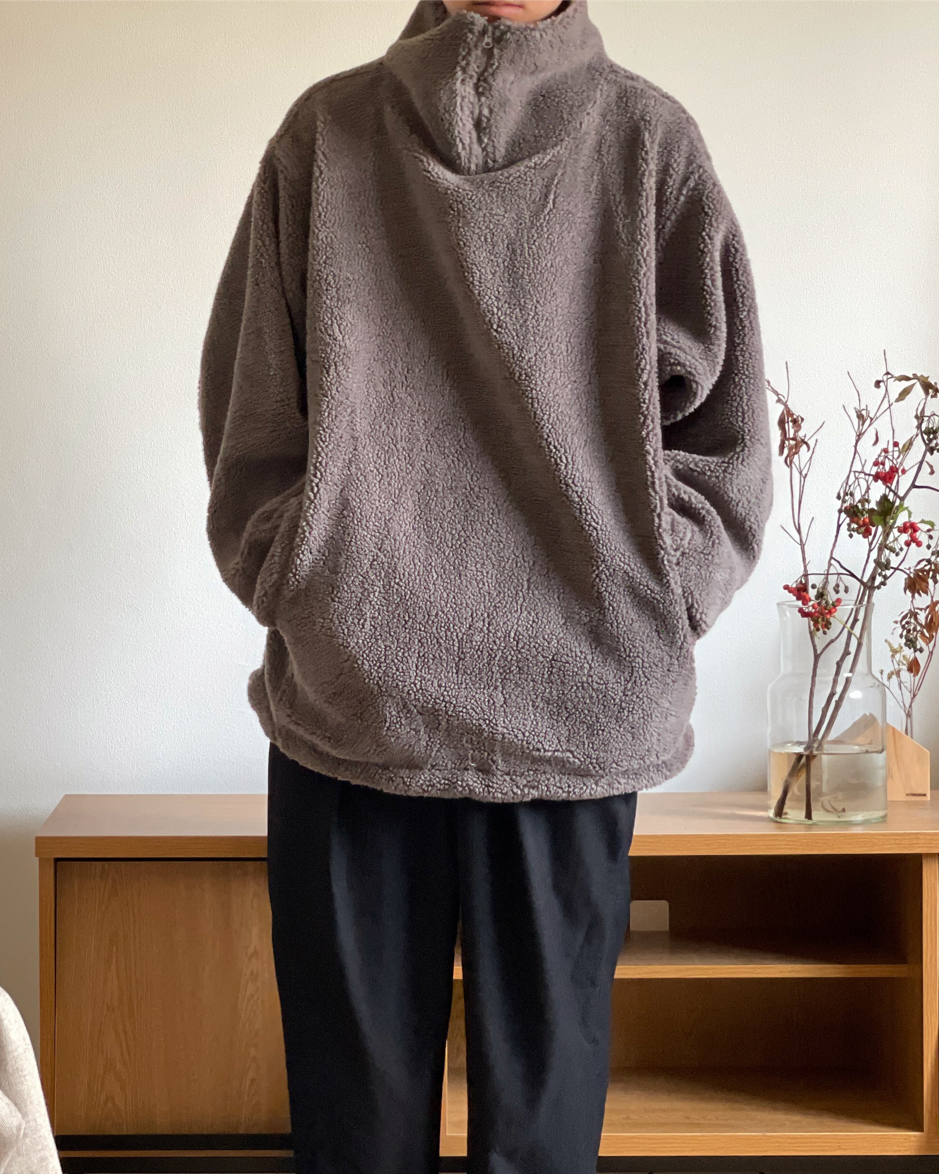 pullover - volume fleece | inaca. powered by BASE