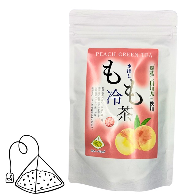 水出し もも冷茶 ティーバッグ 4g×10個入り