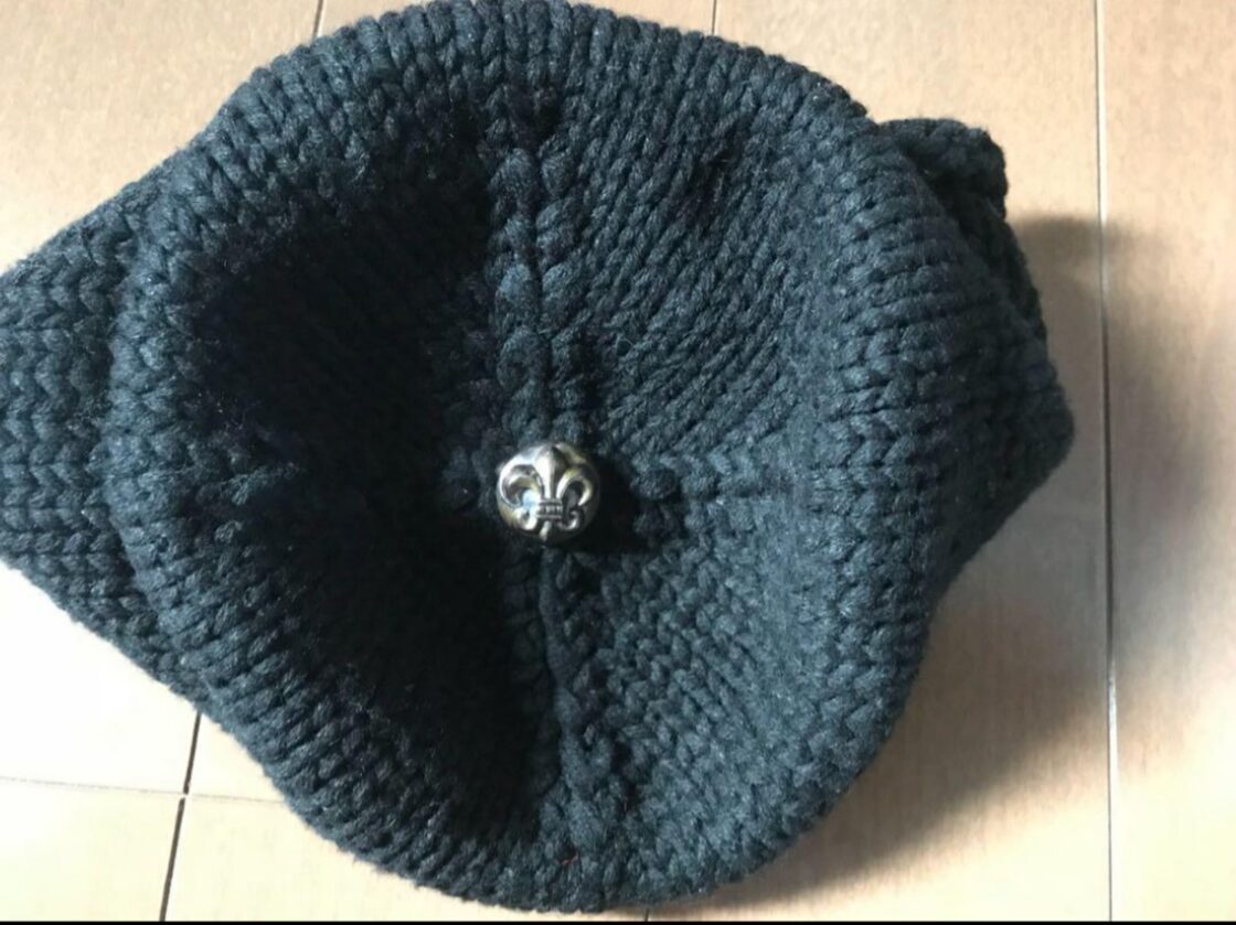 CHROME HEARTS クロムハーツ ニット帽 ビーニー カシミア100% | Pay ID