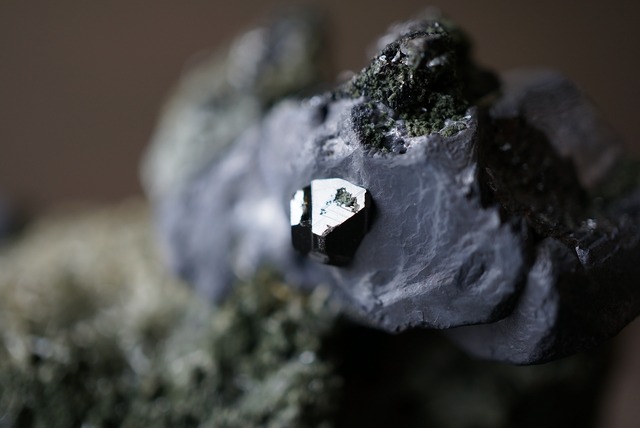 ガレナ/クローライト/クォーツ 　Galena/Chlorite/Quartz 943