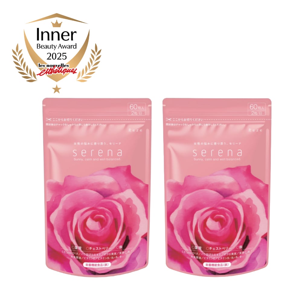 特別価格 80%OFF|serena 2袋セット 女性のリズムに寄り添うフェムケアサプリ|PMS・ゆらぎ対策に