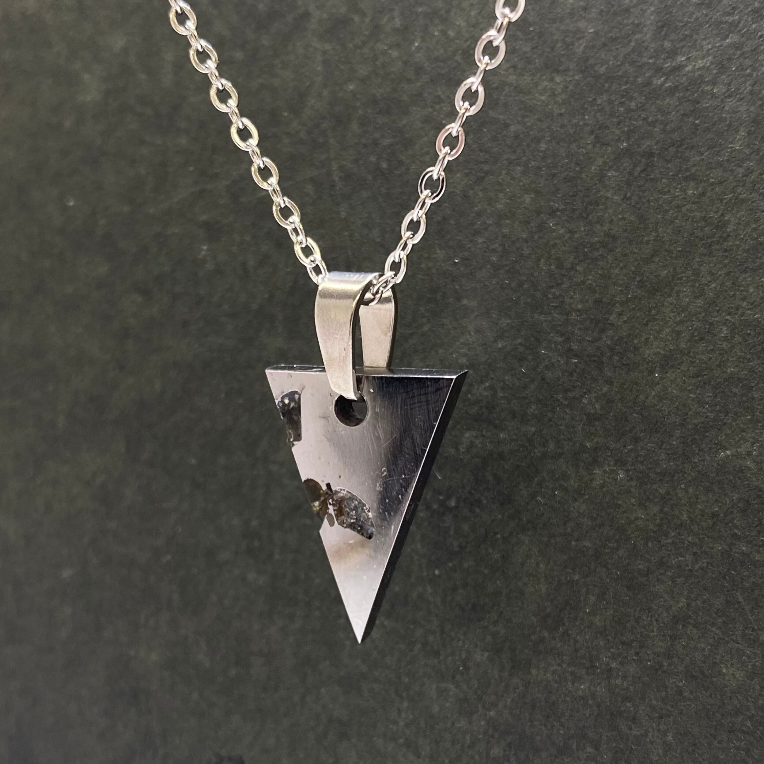 メテオライト 太陽&12芒星 しる パラサイト隕石 セリコ隕石45.7㍉ 