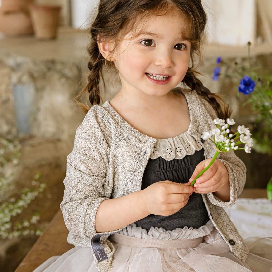 «sold out»«puella flo» レバーカーディガン 2colors