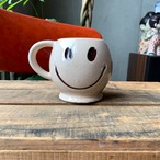 1970s " McCoy Pottery" Smileyface Mug Brown