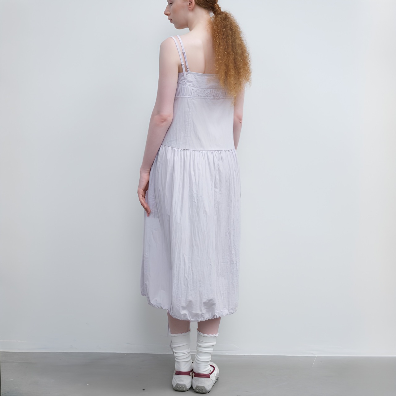 Froncé Drawstring Camisole Dress F0651