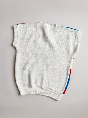 X knitted vest