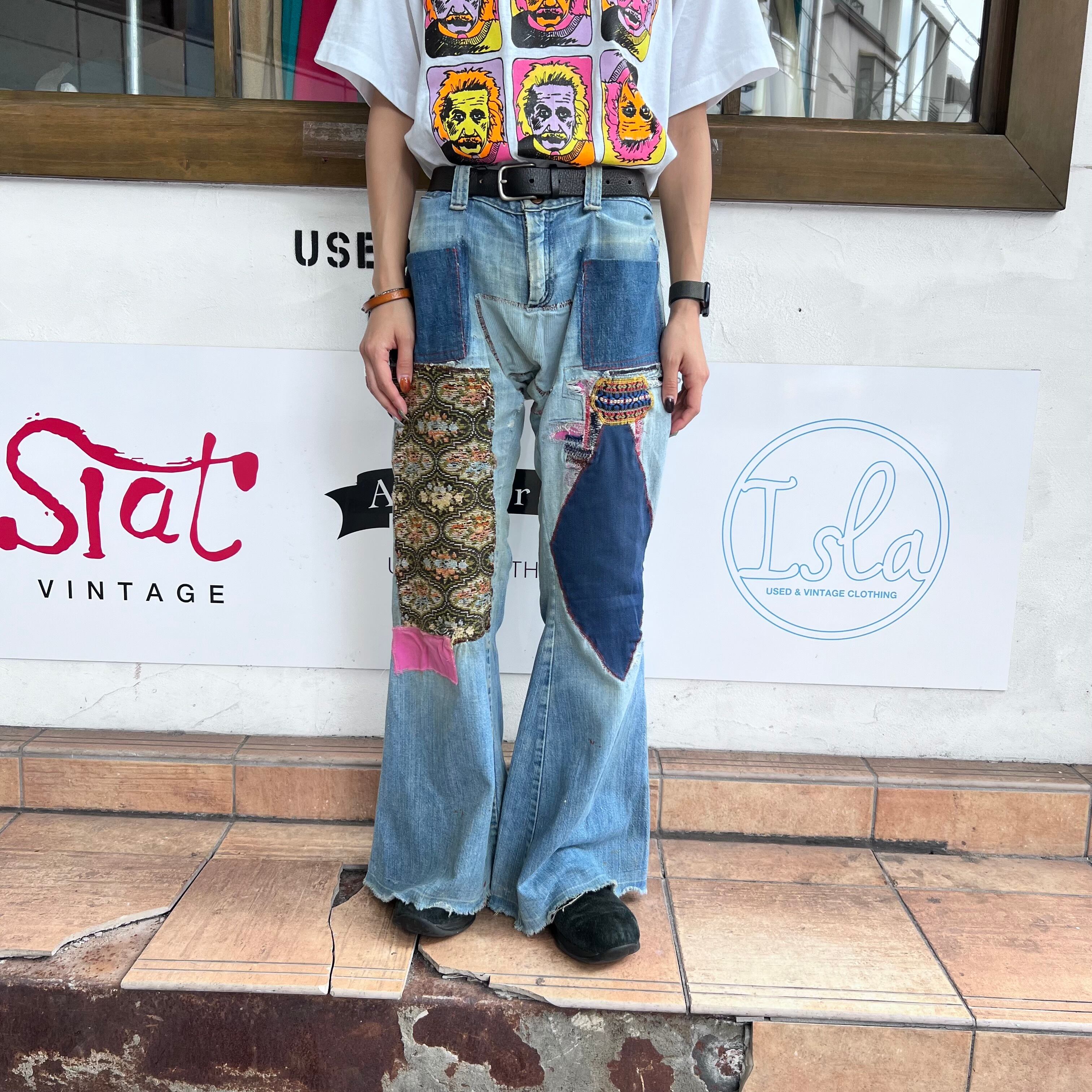 60s vintage wrangler ブッシュパンツ フレア はブーツカット（USA製 