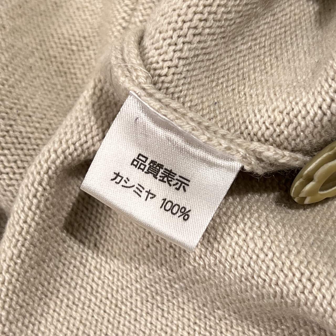 カシミヤ100% Madame Binet マダムビネット デザイン ニット カーディガン /レディース