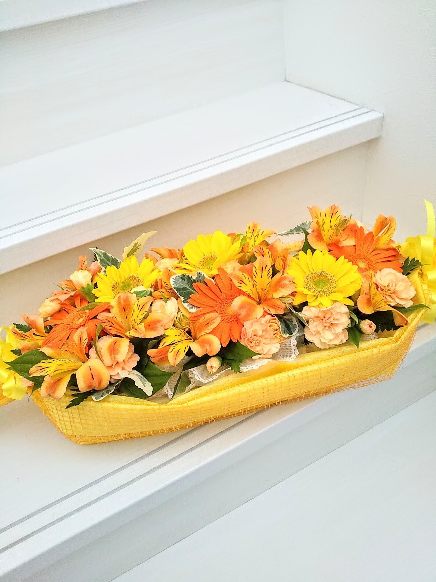 母の日アレンジ　～cohors　コホルス～ お祝いアレンジ》 ～cohors コホルス～「赤」 札幌市北区太平のお花屋