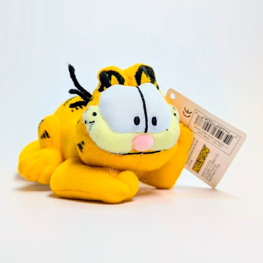 ☆ VINTAGE ☆【ガーフィールド（Garfield）ぬいぐるみキーホルダー】PLUSH KeyHolder 2004年製〚アメリカン雑貨 アメトイ〛