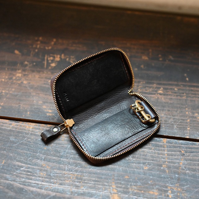 ラウンドジップキーケース / ハバナ限定仕様