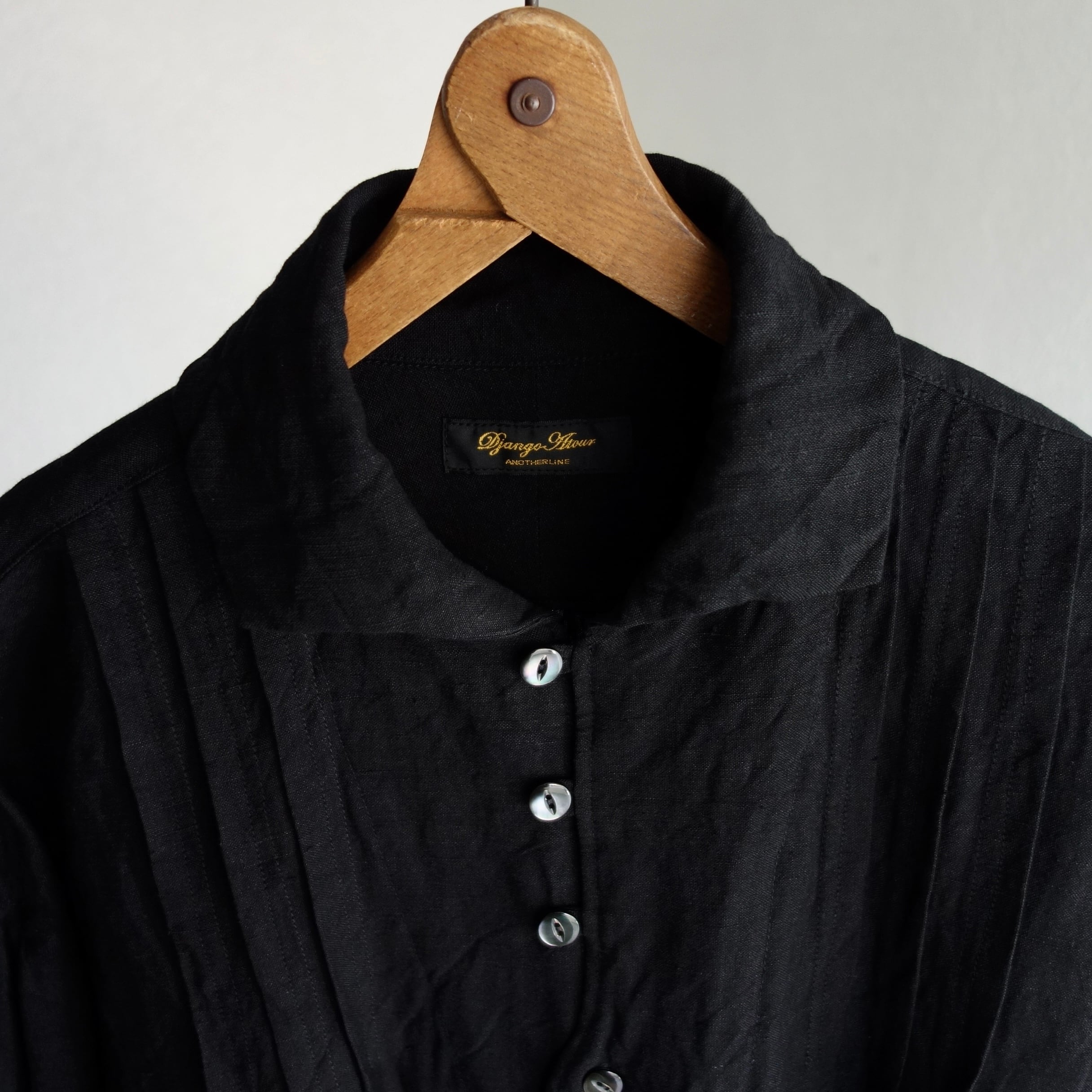 frenchvictorians jardinier shirt 2026 / black