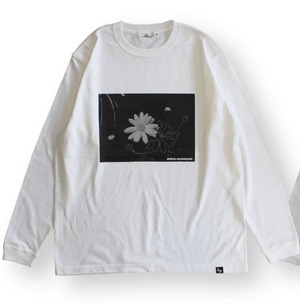 Inkjet Photo Print Cut & Sewn　White / Flower