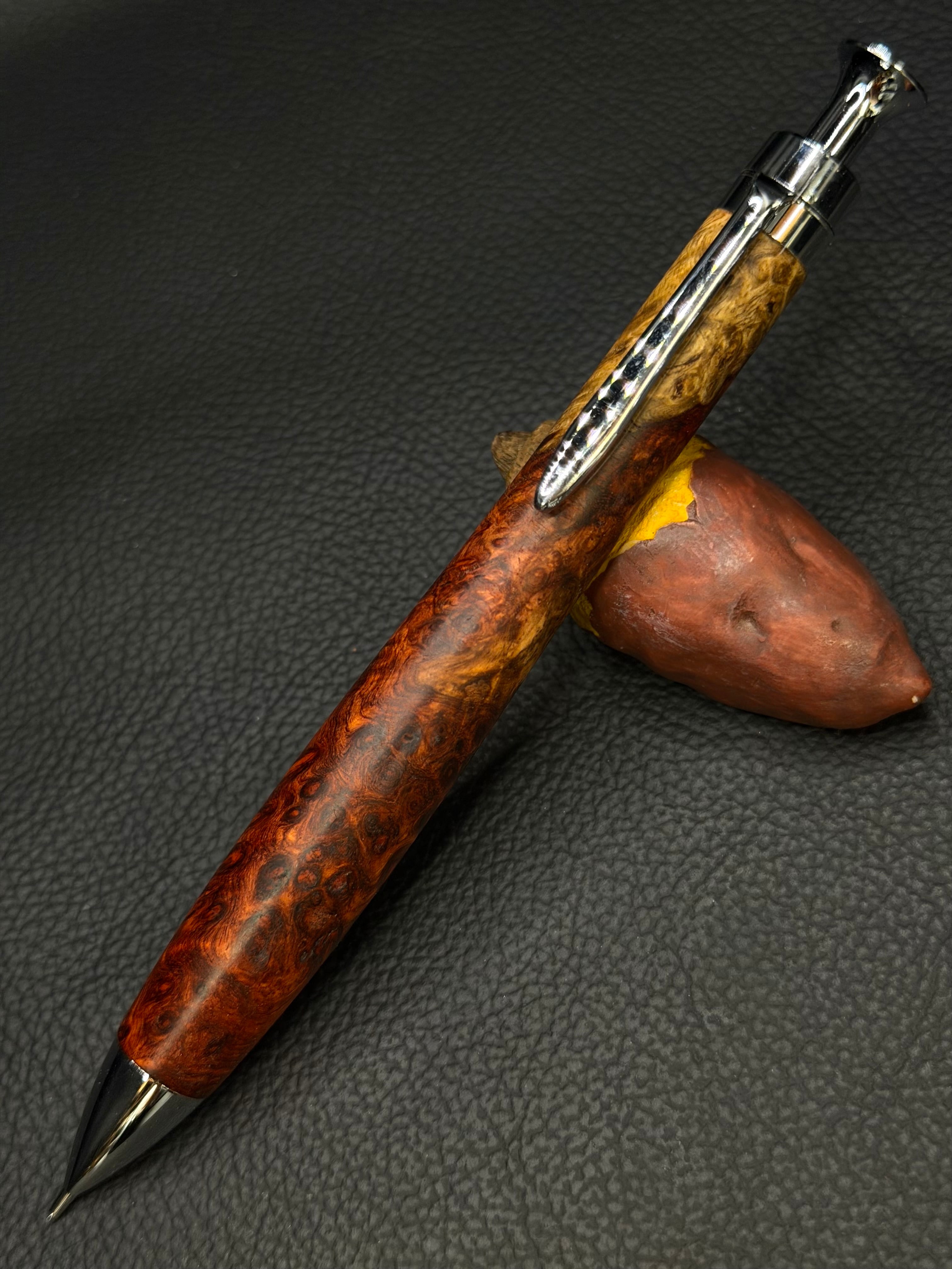 23 黒檀瘤 極上杢 シャープペンシル限定 | こぶた工房