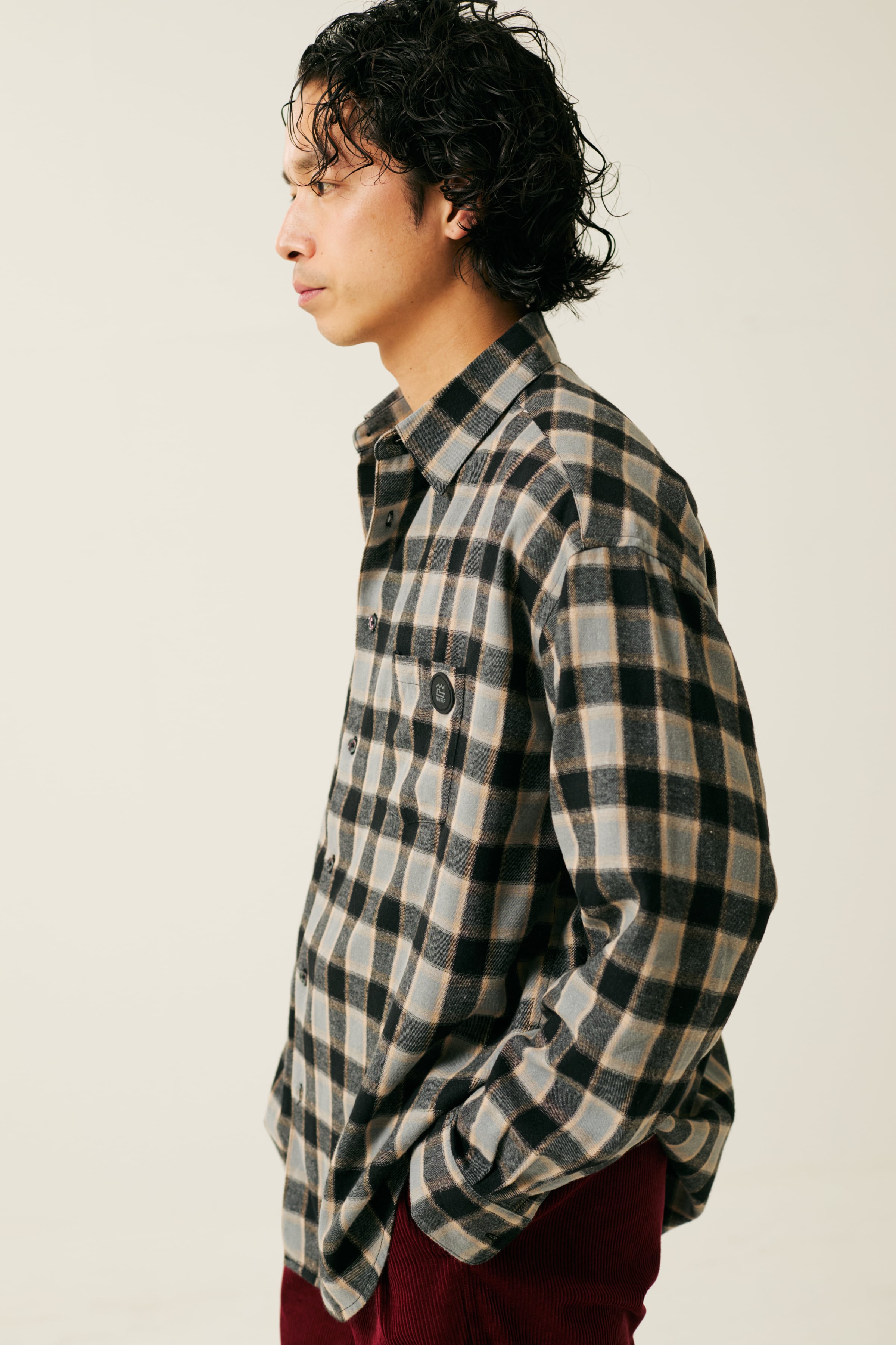 FLANNEL CHECK SHIRTS (2colors) | NNBF