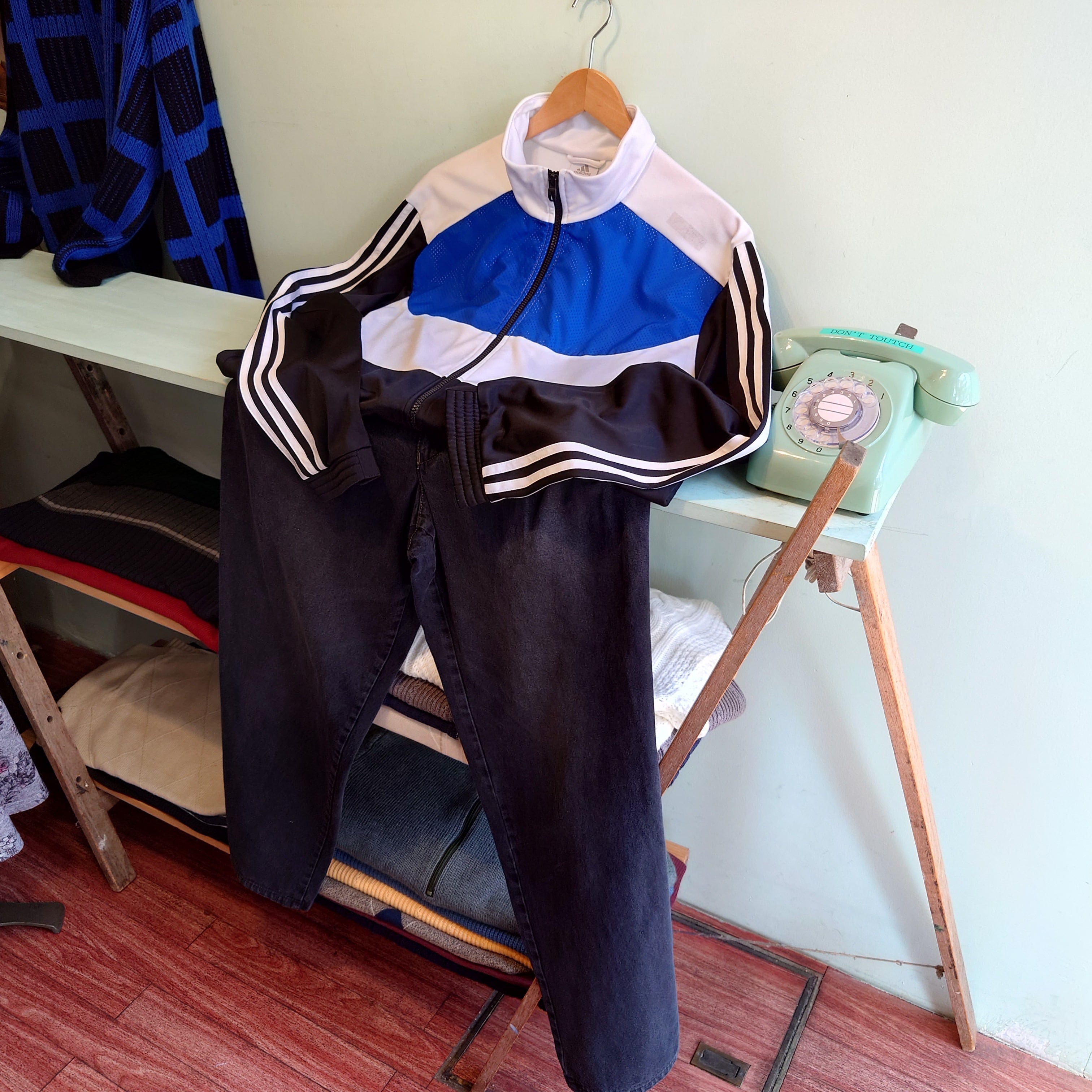 adidas トラックジャケット ジャージトップス マルチカラージャケット