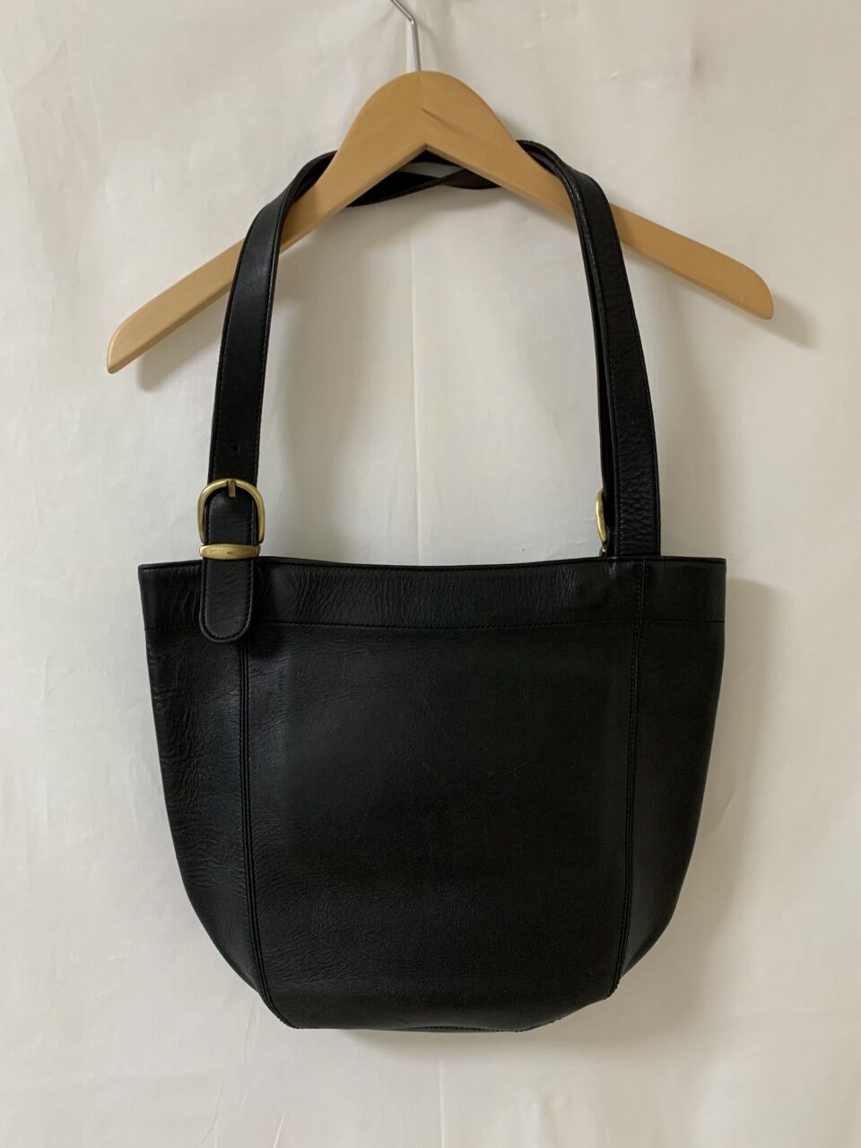 Leather Tote Bag "COACH"
