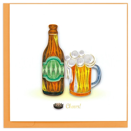 Quilling Card/ Birthday Beer