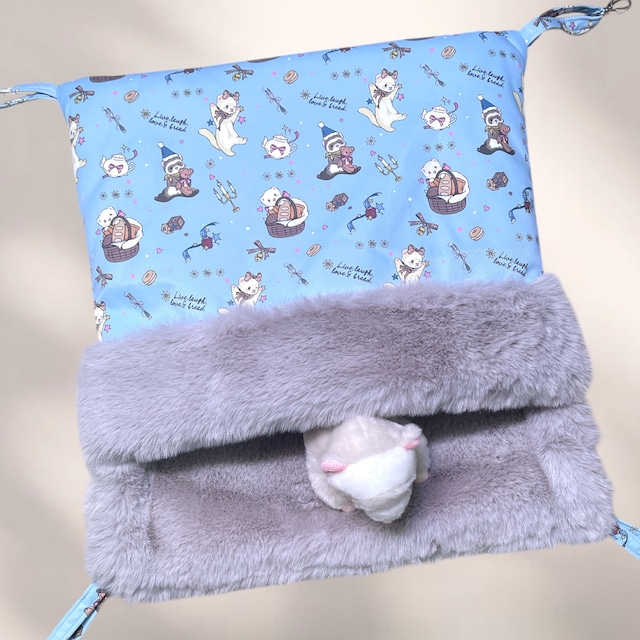 冬仕様 布団型ハンモック プレミアムボア 40×42㎝