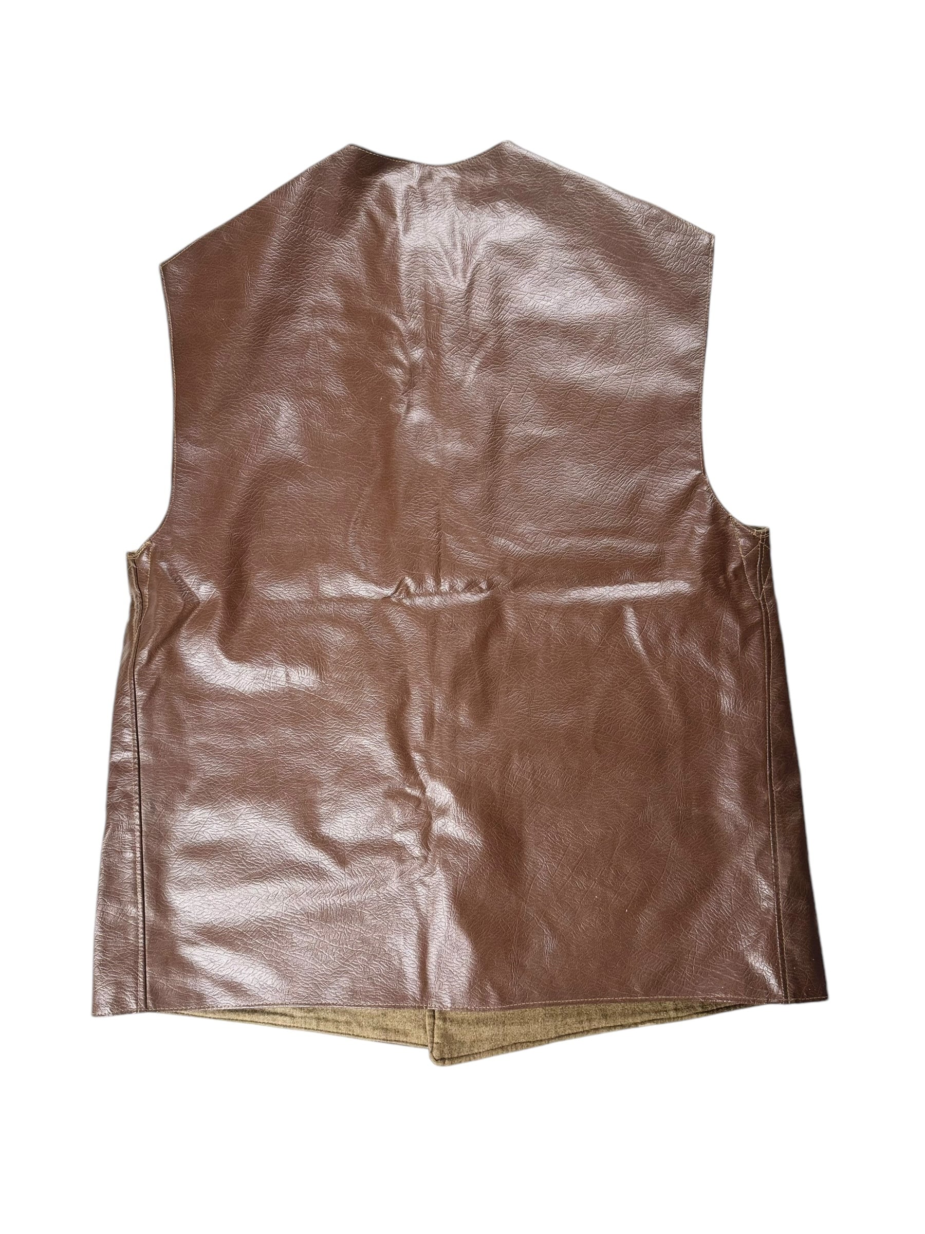 1960s British Army PVC Jerkin Vest イギリス軍 1955 British Army PVC Jerkin by Cookson & Clegg Size3 | wardrobe