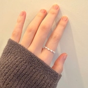 r021-2【桜田ひよりさんご着用】特別な日|silver925 オープンリング