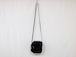 Aeta “DEER LEATHER SHOULDER POUCH” BLACK