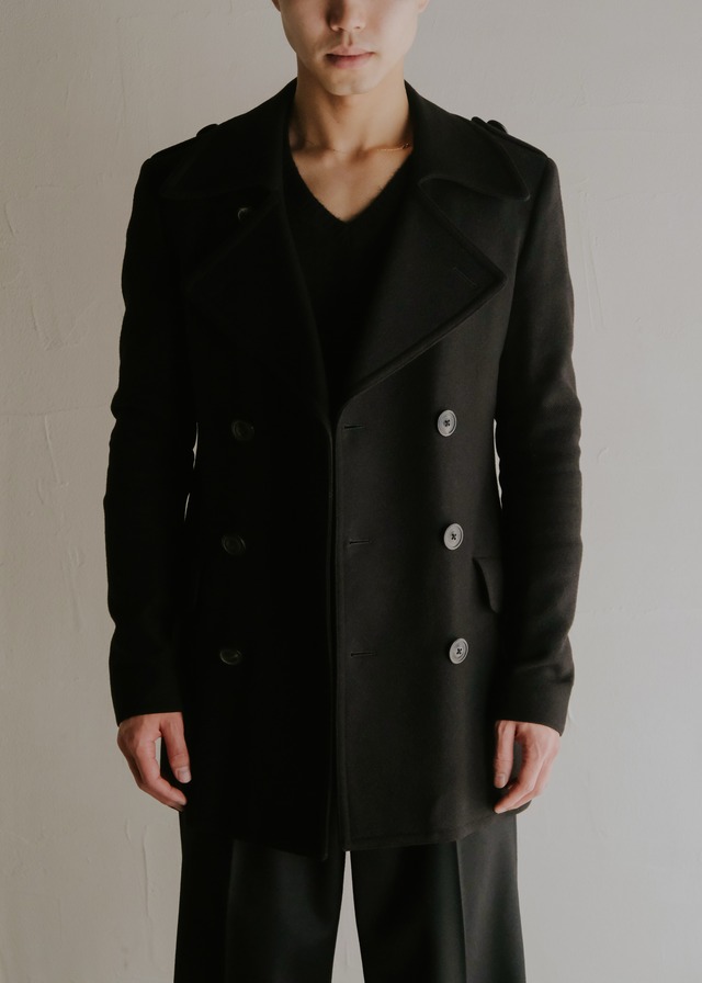 Martin Margiela 05AW wool military P coat
