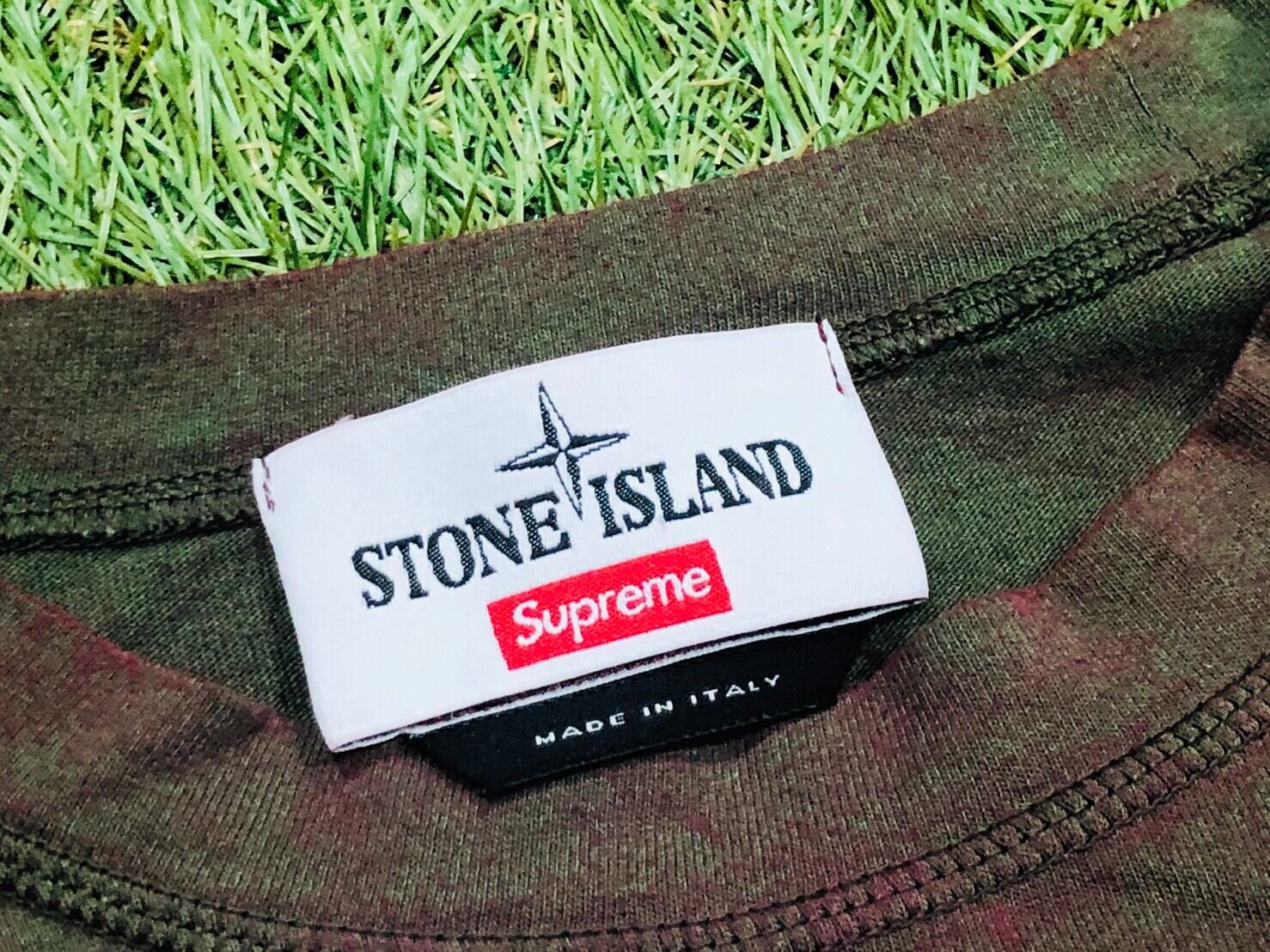 19ss supreme stone Island pocket tee