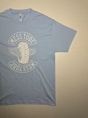 【送料込】MESSTUBE Tire Angel TShirt BLUE/WHT