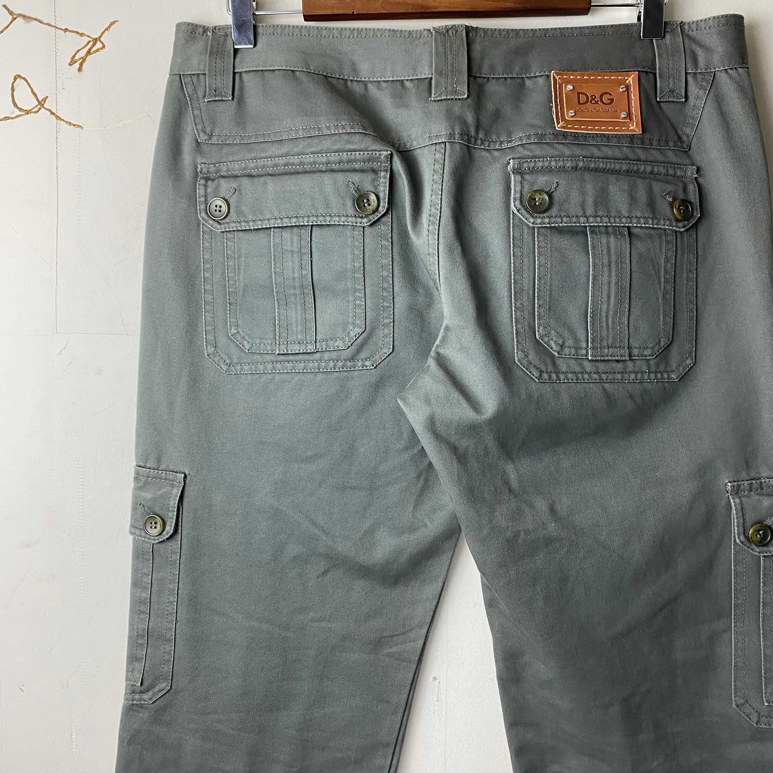 D&G multi-pockets cargo pants | NOIR ONLINE