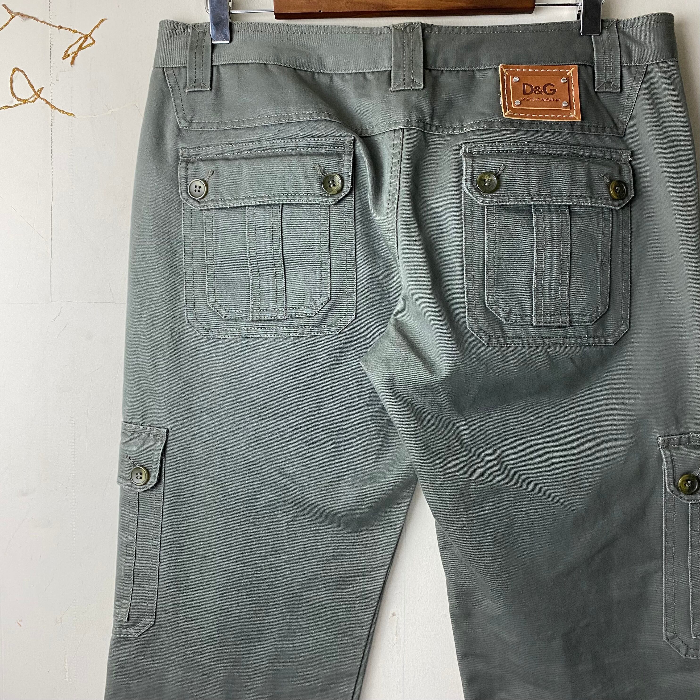 D&G multi-pockets cargo pants | NOIR ONLINE
