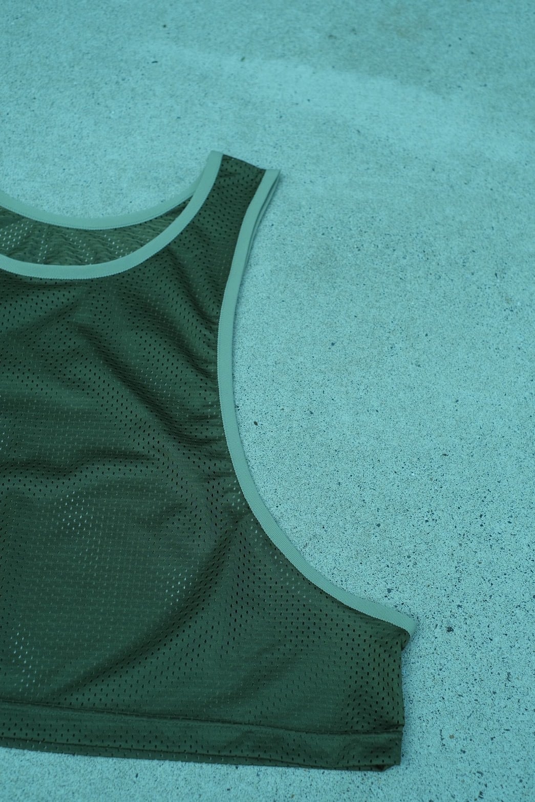 LILLY DEL SALONE × MOON TREE  PLANET [MESH SHORT TANK]