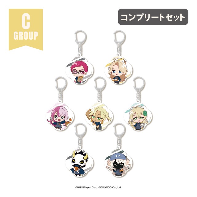 #コンパス 戦闘摂理解析システム × R Baker    トレーディングミニキャラアクリルキーホルダー 【Cグループ】コンプリートセット