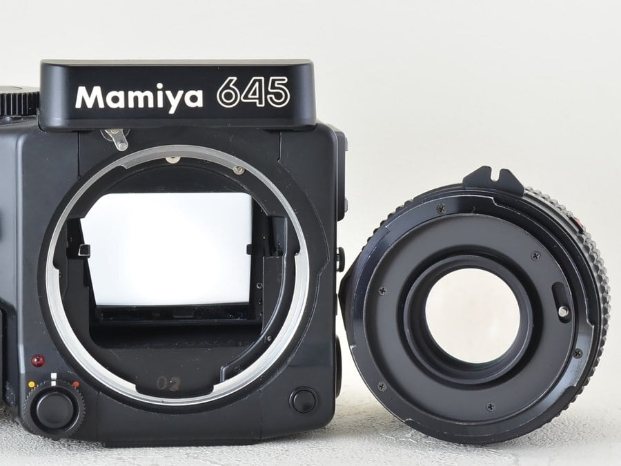 フィルムカメラオーバーホール済 Mamiya M645 sekor 80mm セット