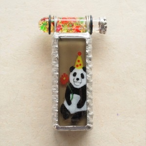 万華鏡OW-6『花とアニマル・パンダ（ベージュ）』