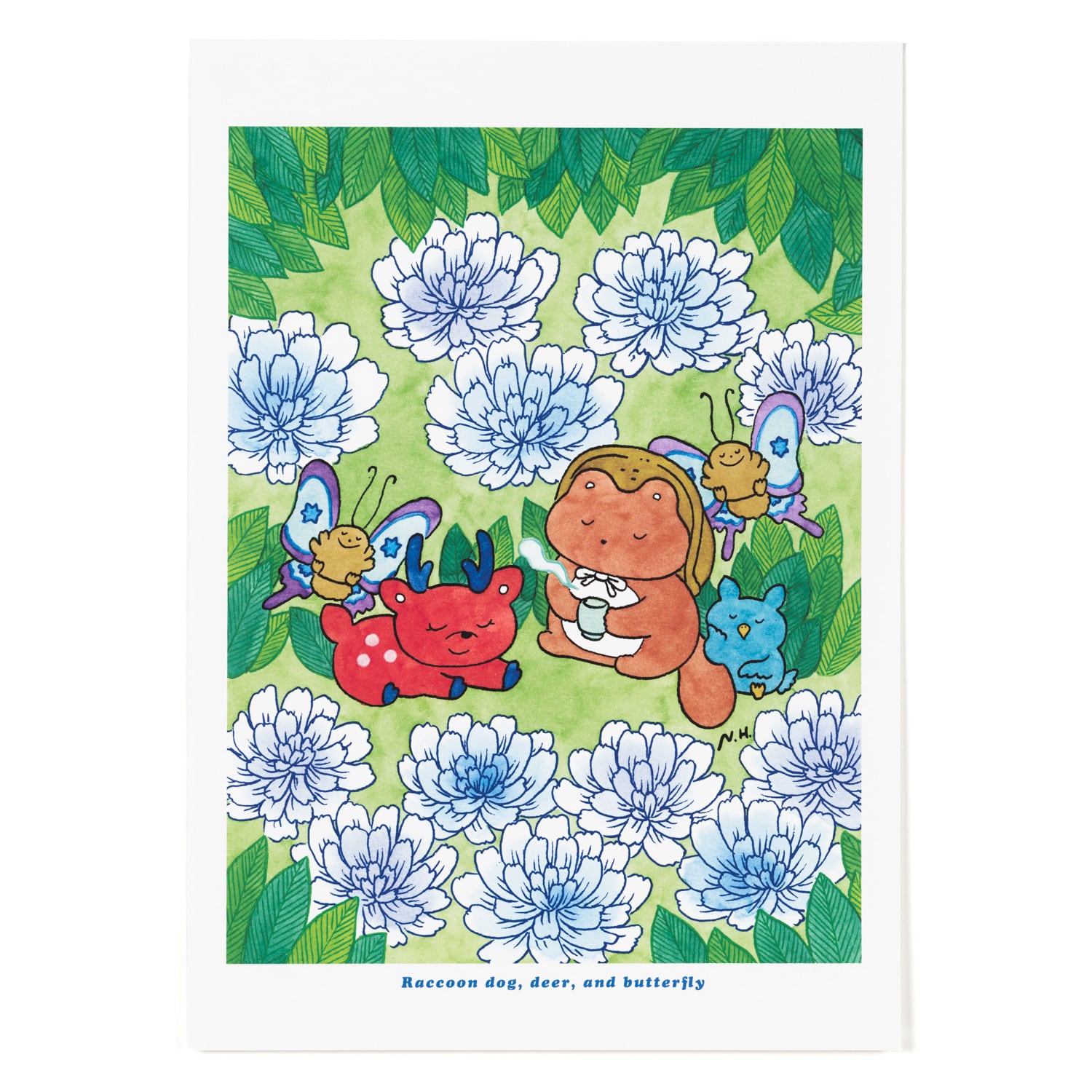 ヒダカナオト ポスターD | TOKYO PiXEL. shop & gallery