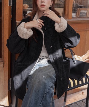 スタンドカラーコート【a-50100】