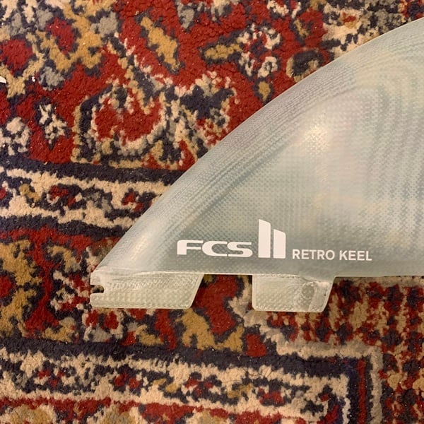 SALE】【FCSII FIN】FCS II RETRO KEEL TWIN FIN SET キールフィン