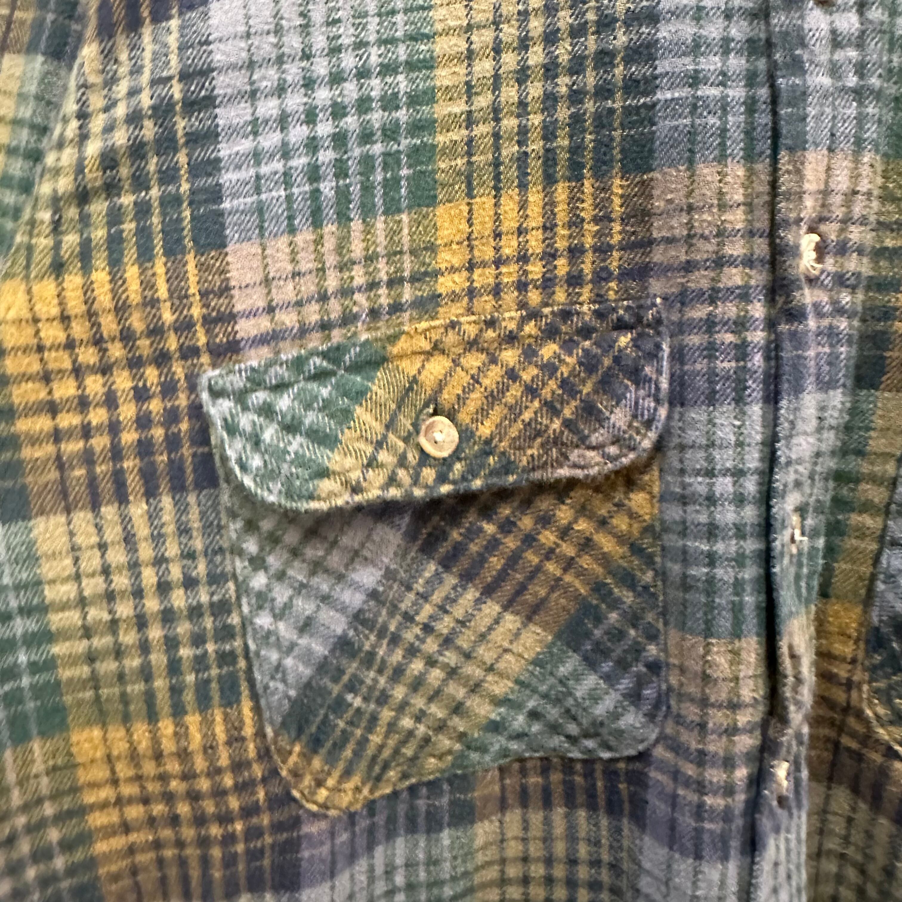 90s DAKOTA L/S Flannel Shirt