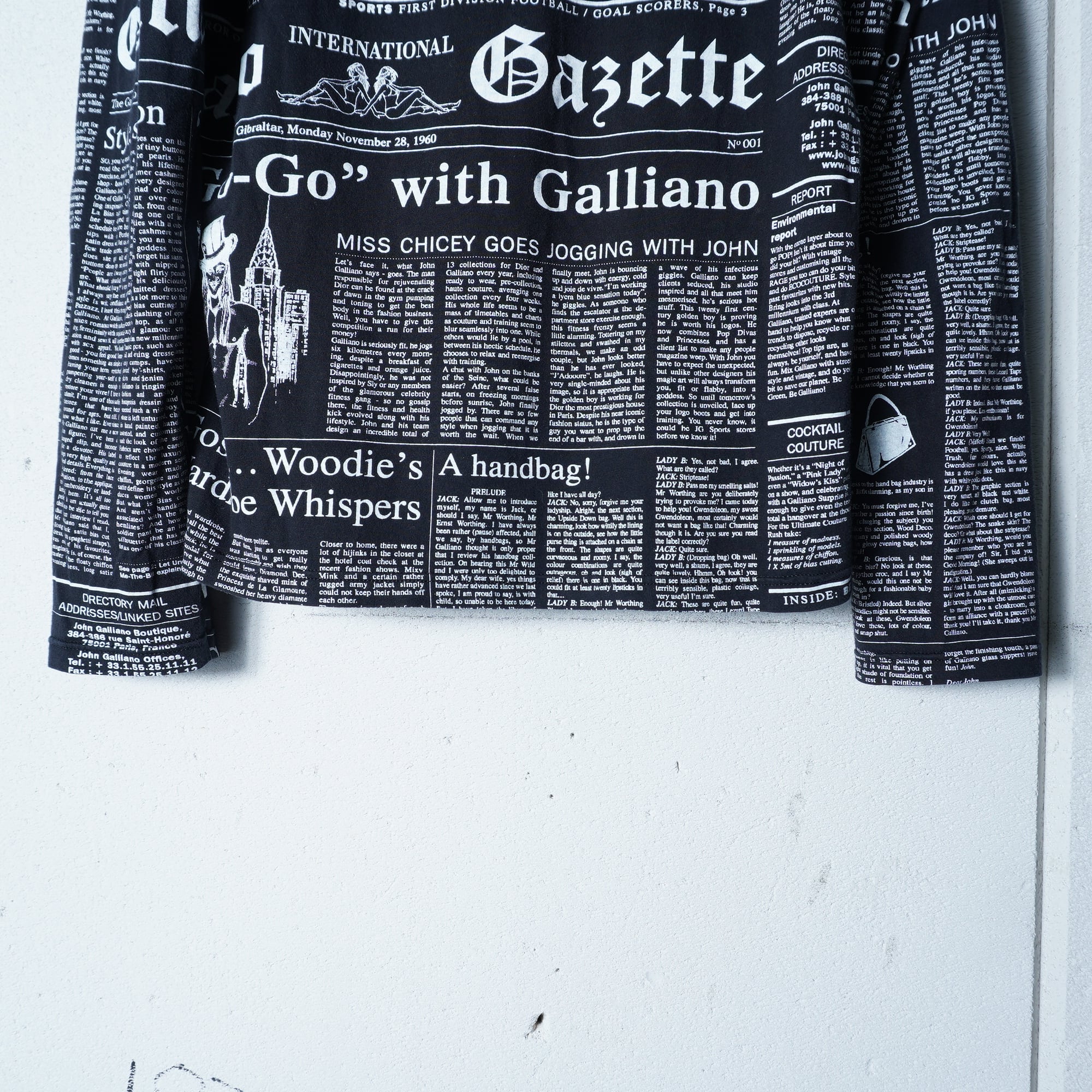 John Galliano】ジョンガリアーノ ”ARCHIVE