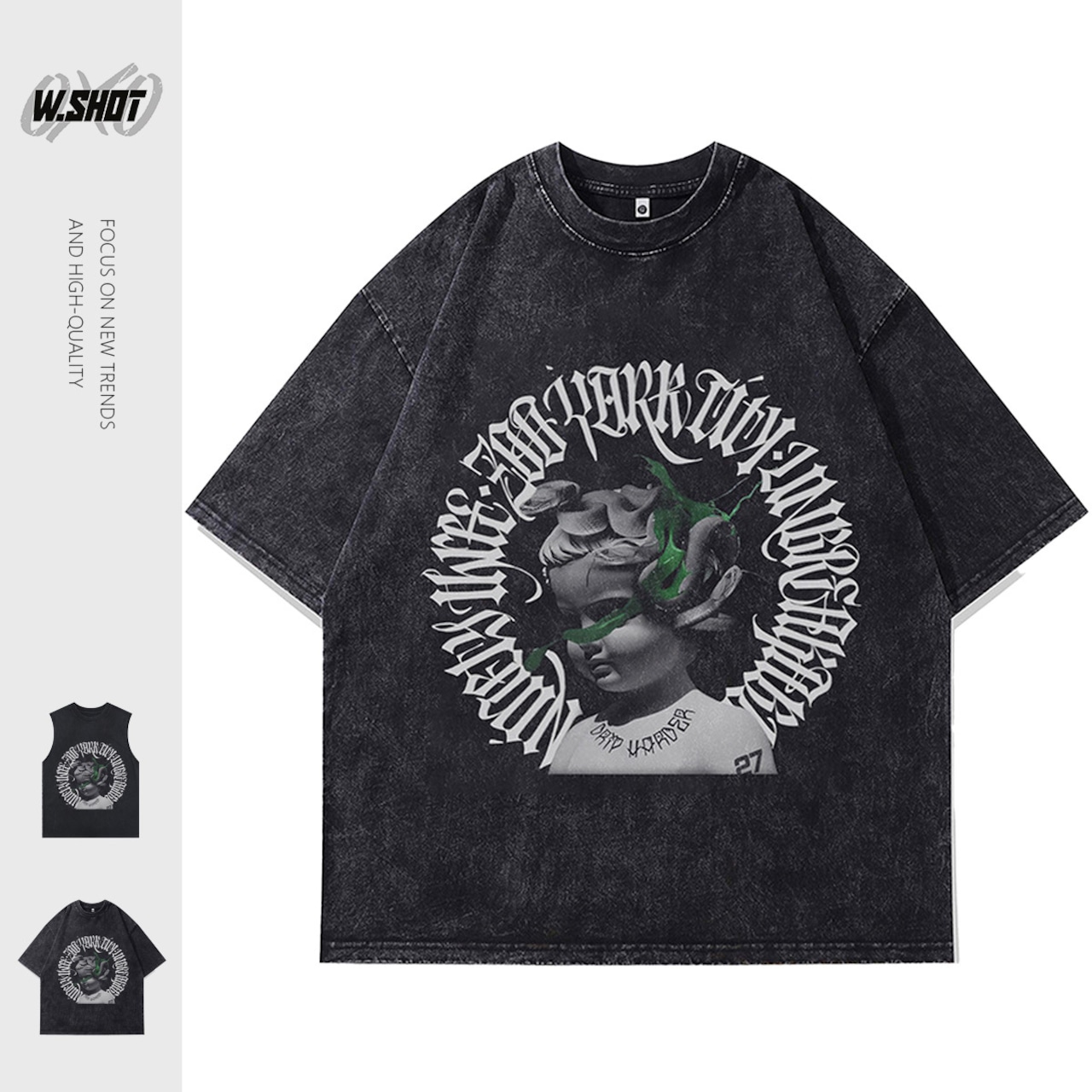 VINTAGE ストリート 蛇の子 Tシャツ T798