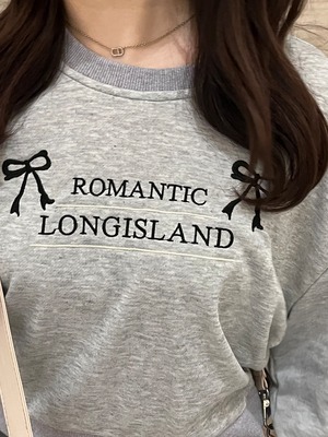 【Renonqle】romantic ribbon sweat