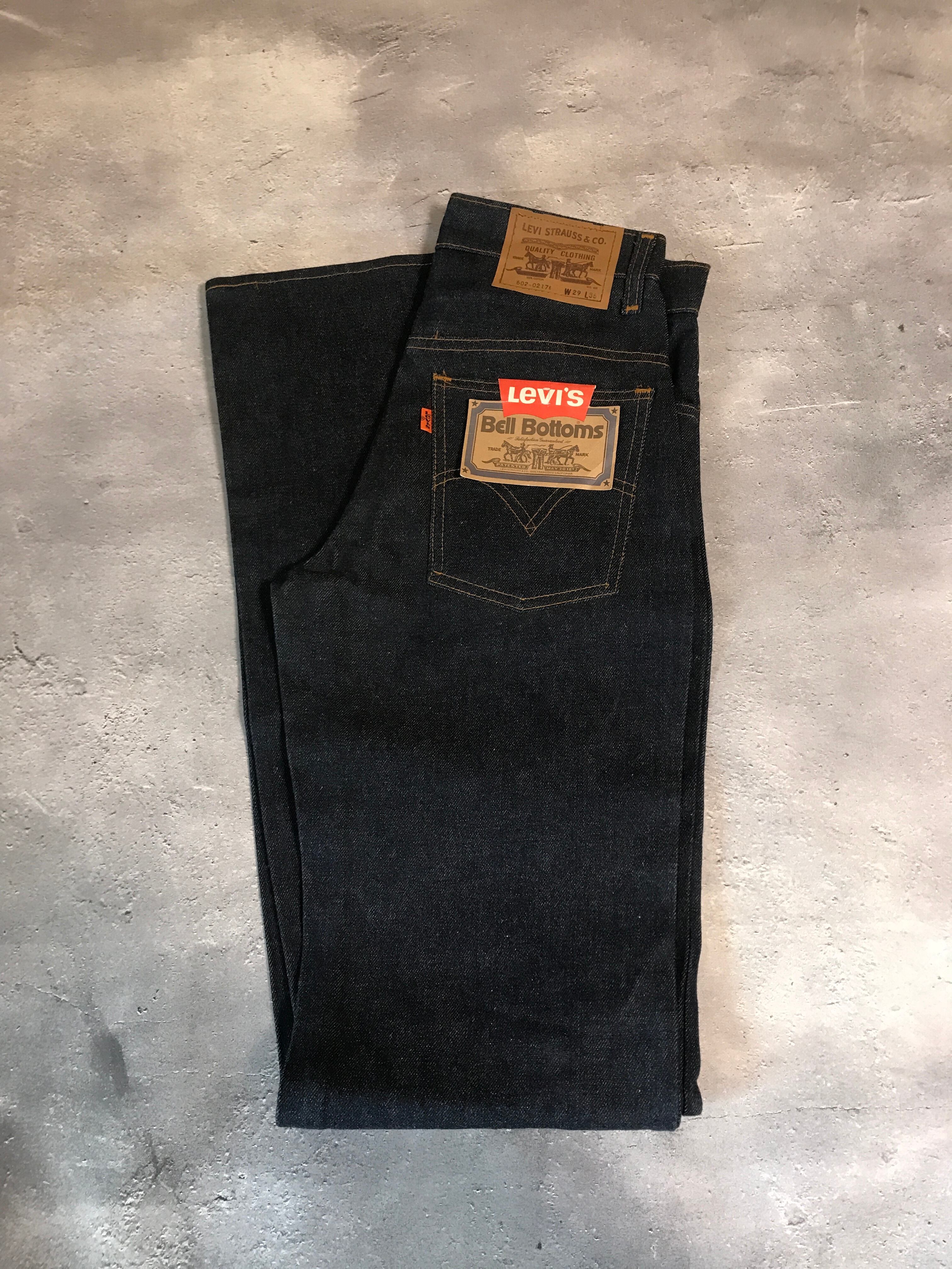 [80s] DEADSTOCK Levi's 602-0217 ベルボトム デニムパンツ デッド