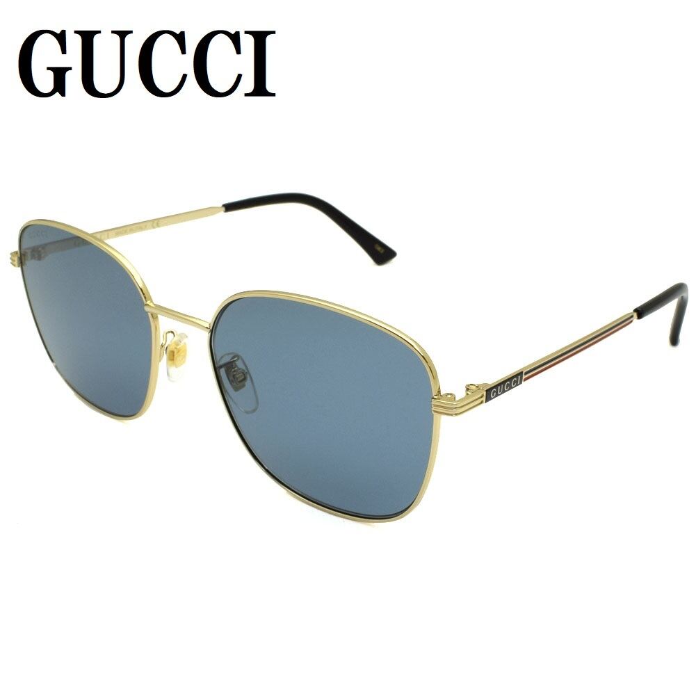 国内正規品 GUCCI SUNGLASSES ASIAN FIT GG1142SA 001 GOLD グッチ