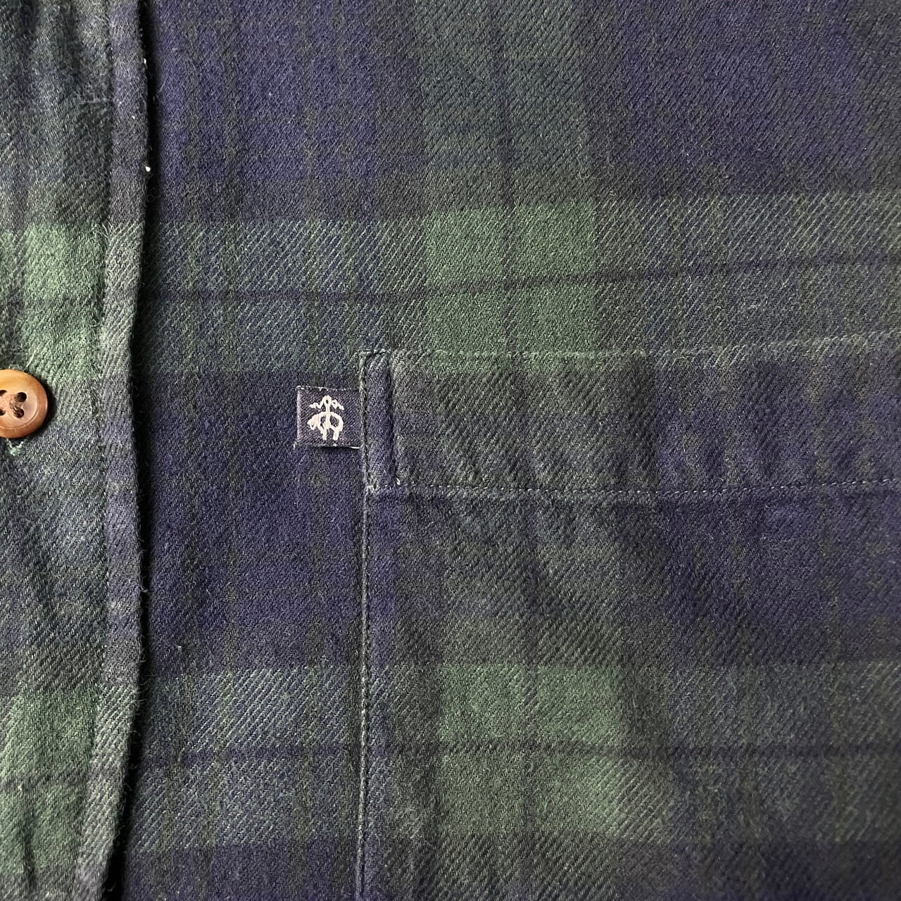 90s ブルックスブラザーズ チェック ライト フランネル シャツ レディース M 古着 90年代 オールド BROOKS BROTHERS ネルシャツ 長袖シャツ 90s USA製 Brooks Brothersブルックスブラザーズ タータンチェック