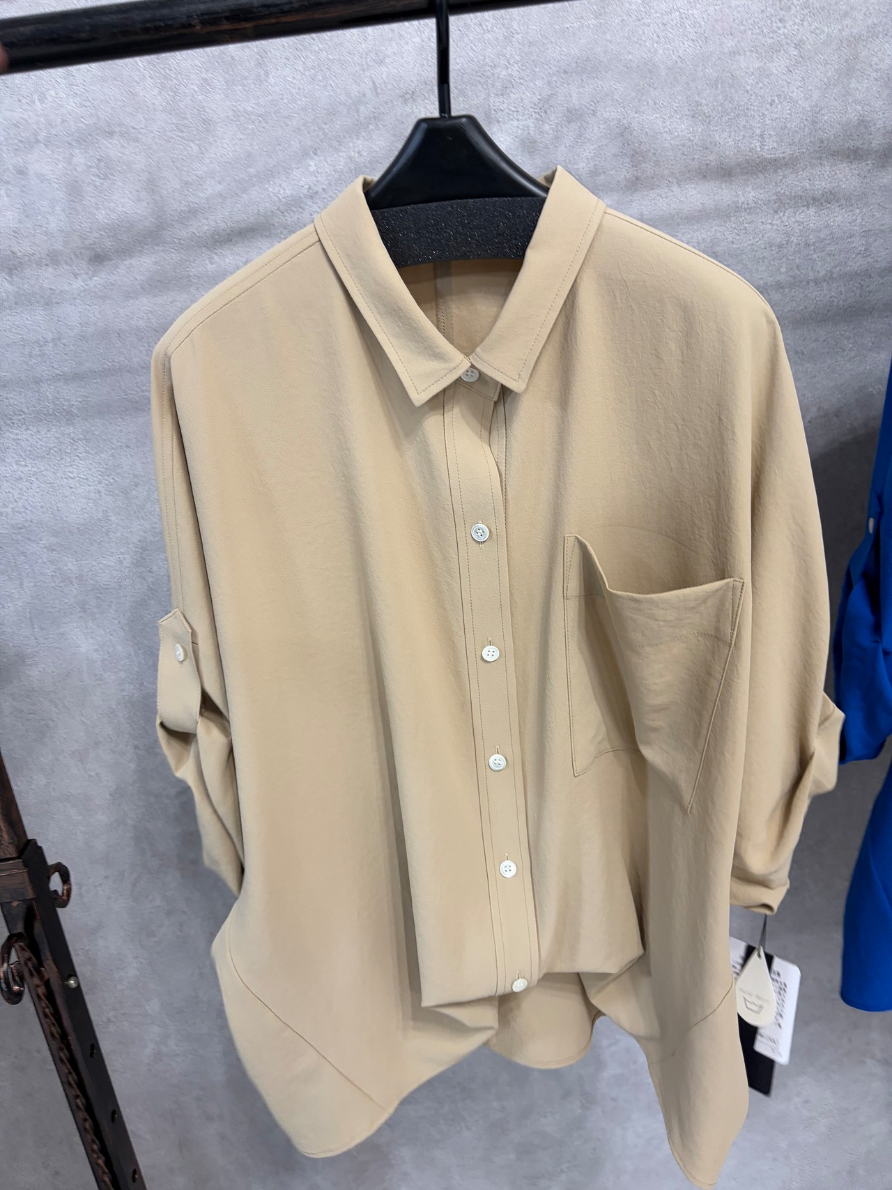 【ROBE】ノルディス　さらさらトロミシャツブラウス　621425