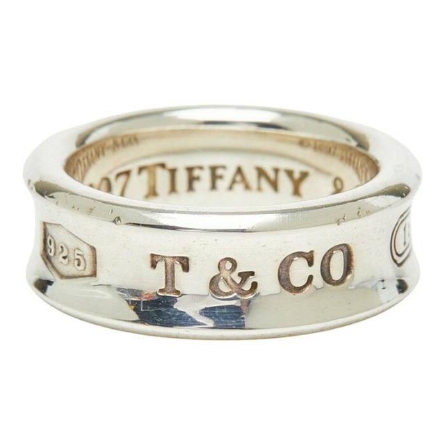 ティファニー 1837 ナロー リング リング 指輪 SV925 シルバー レディース TIFFANY&Co. 【中古】