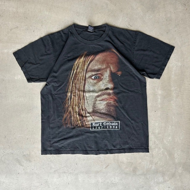 Kurt cobain カートコバーン NIRVANA ニルヴァーナ フェード◎ vintage 
