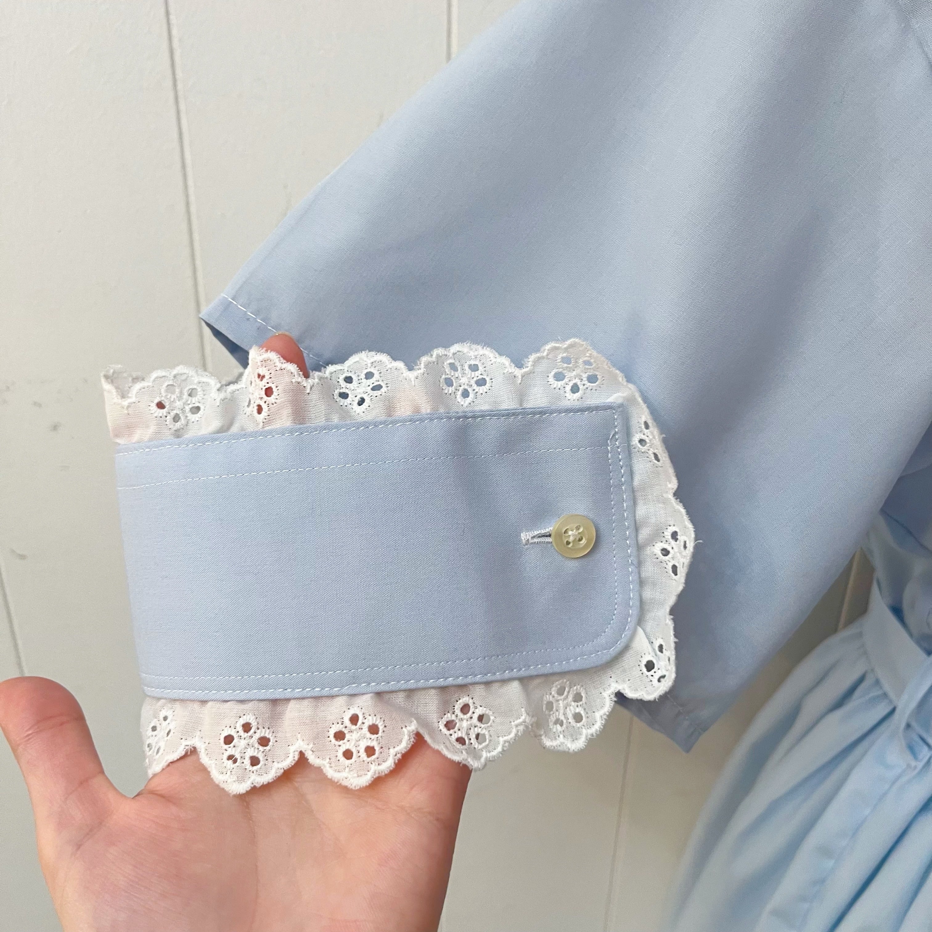 remake : pintuck stripe asymmetry shirt one-piece