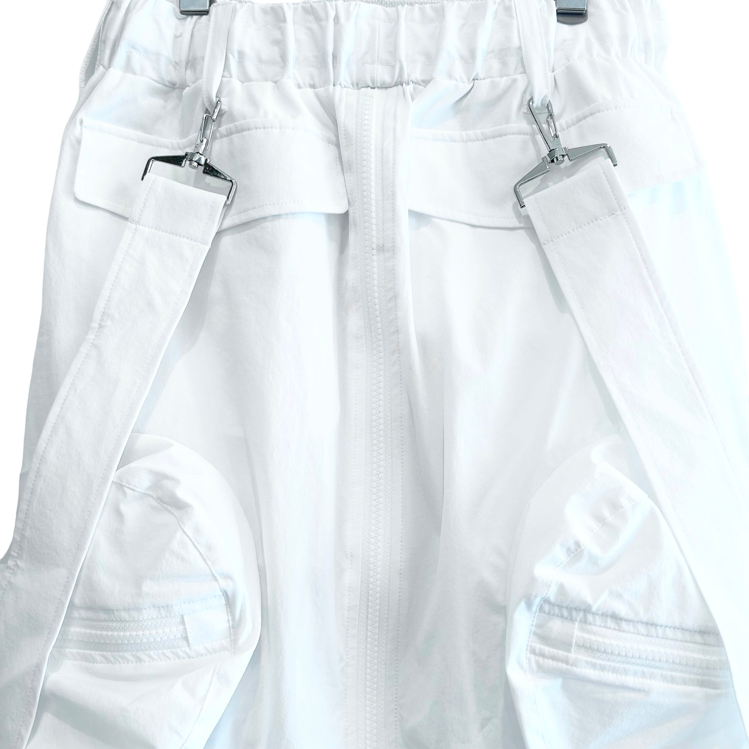 ハートポケットカーゴスカート　WHITE